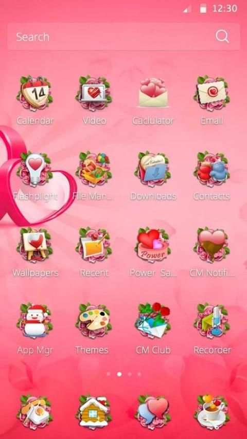 Love Story Sweetie Theme स्क्रीनशॉट 2