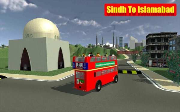 PK Imran Khan Ehtesab Bus Sim screenshot 7
