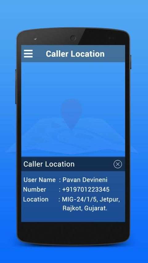 Mobile Caller Location Tracker स्क्रीनशॉट 1