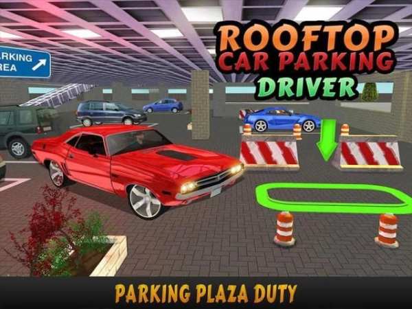 Rooftop Car Parking Driver screenshot 4