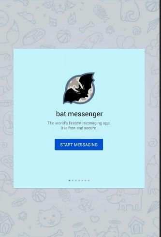 Bat messenger screenshot 2