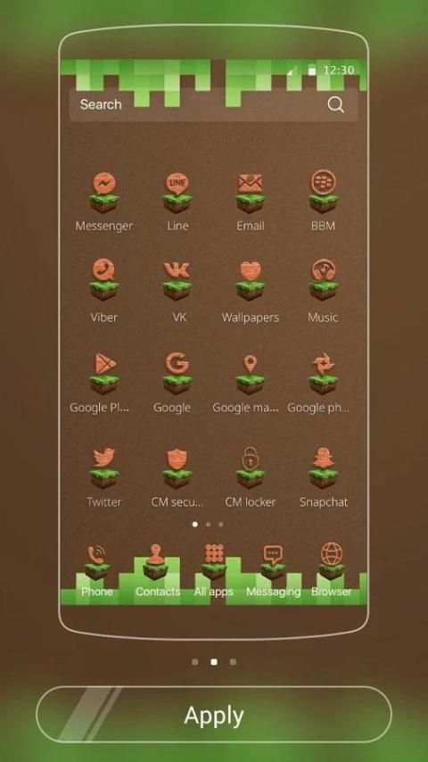 Duniaku Tema Minecraft screenshot 3