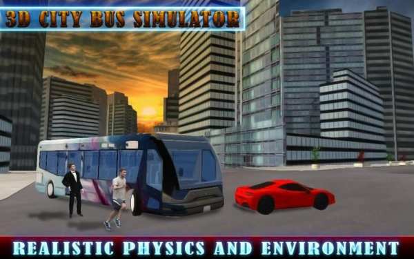 3D City Bus Simulator 2017 screenshot 5
