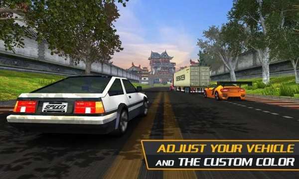 Traffic Car Racing China 2 تصوير الشاشة