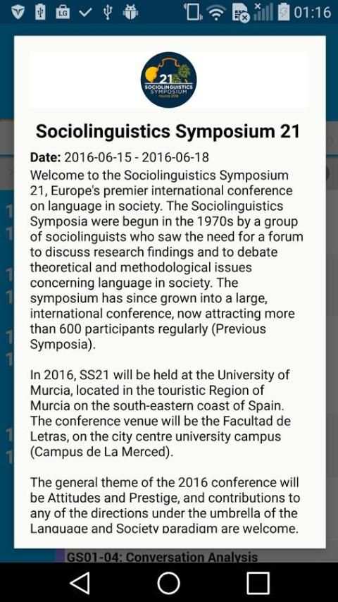 Sociolinguistics Symposium 21 скриншот 6