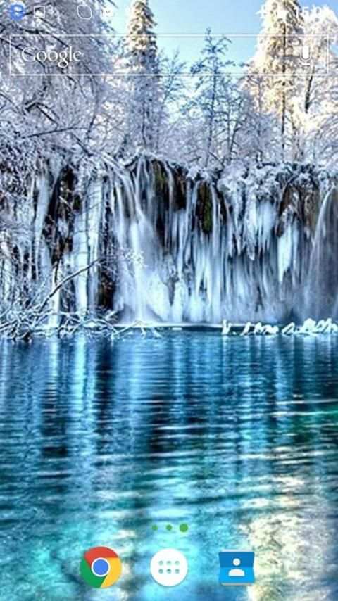 Winter Landscap Live Wallpaper screenshot 3