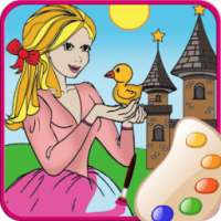 Coloring Princess Book