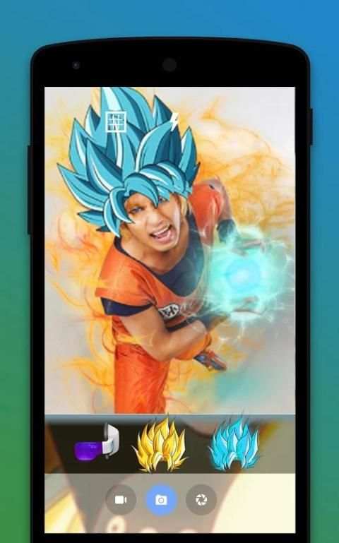Super Saiyan Camera Studio 1 تصوير الشاشة