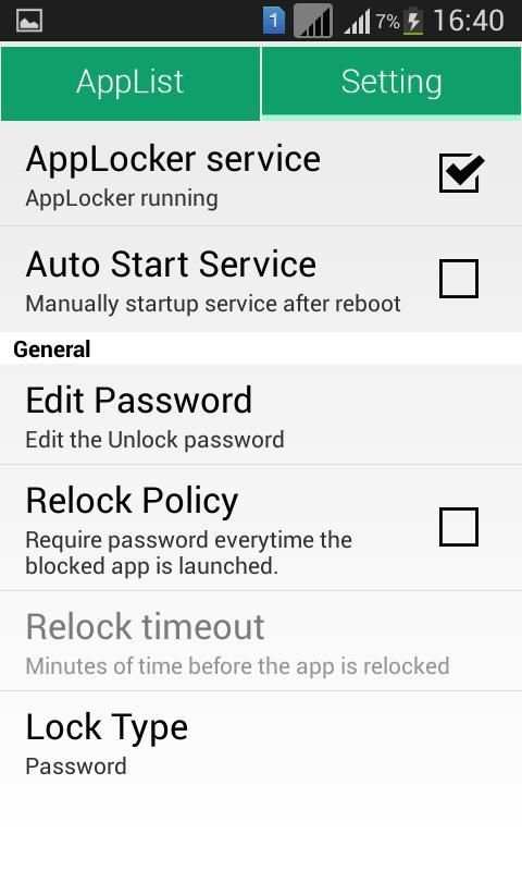 AppzLock स्क्रीनशॉट 4