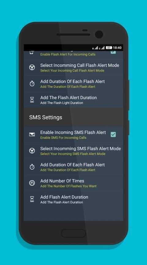 Flash Alerts screenshot 1