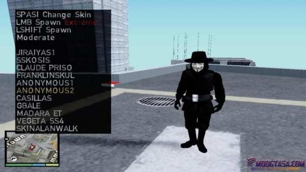 Skin Selector GTA San Andreas screenshot 3