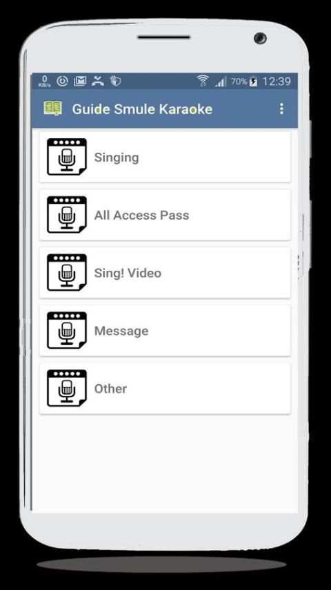 Guide Sing Karoke By Smule screenshot 1