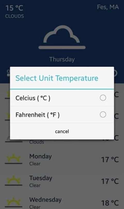Weather - Météo - الطقس скриншот 4