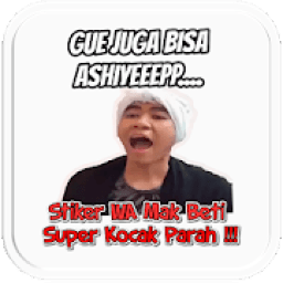 Stiker WA Mak Beti Lucu Terbaru icon