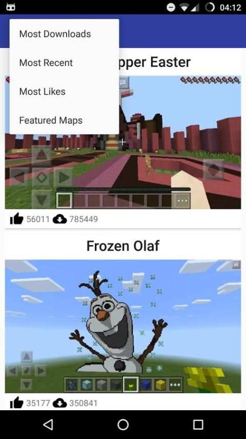 Maps for Minecraft 1 تصوير الشاشة