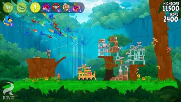 Angry Birds Rio screenshot 2