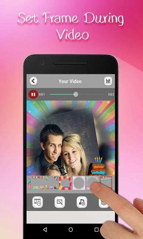 Birthday Slideshow Video Maker скриншот 5