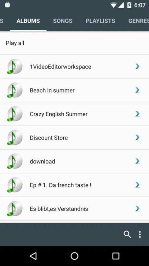 Mp3 Player 2 تصوير الشاشة