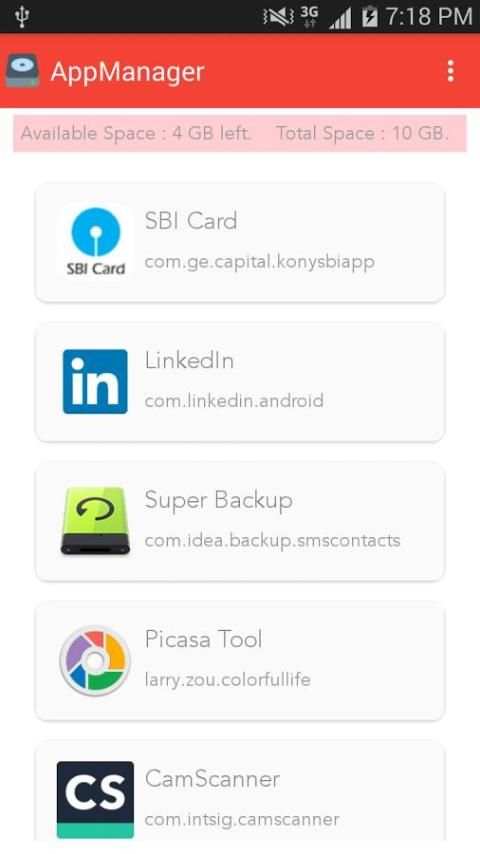 AppManager स्क्रीनशॉट 4