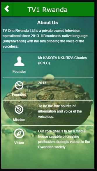 TV1 Rwanda screenshot 2