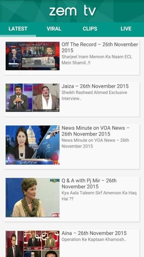ZemTv Pakistan screenshot 4