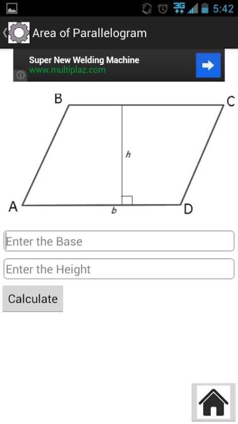 Geometry Calculator Buddy 3 تصوير الشاشة