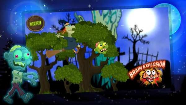 Zombies Head Thrower screenshot 1
