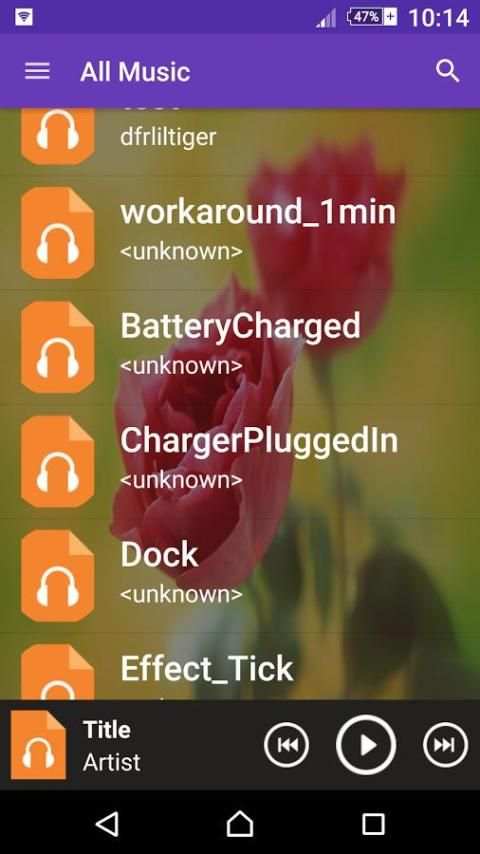 PlayHD Music Player 7 تصوير الشاشة