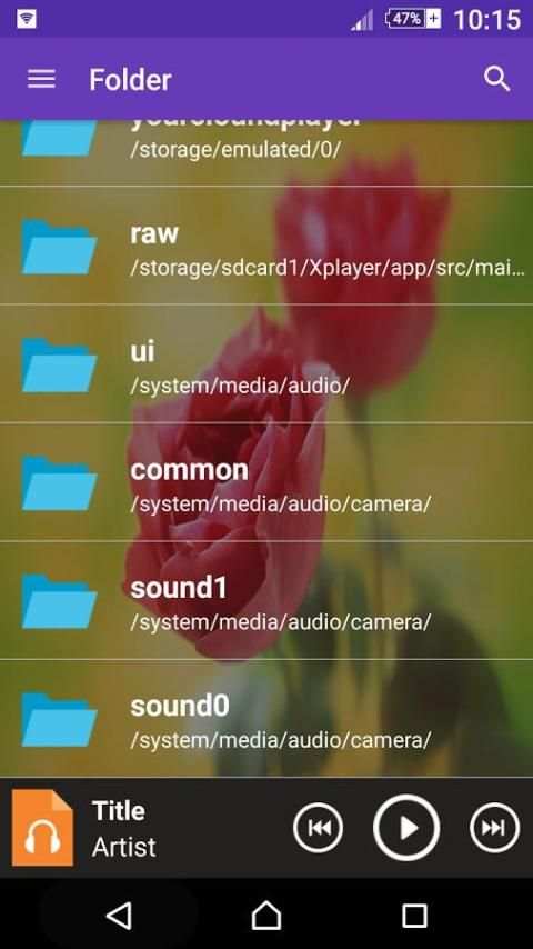 PlayHD Music Player 4 تصوير الشاشة