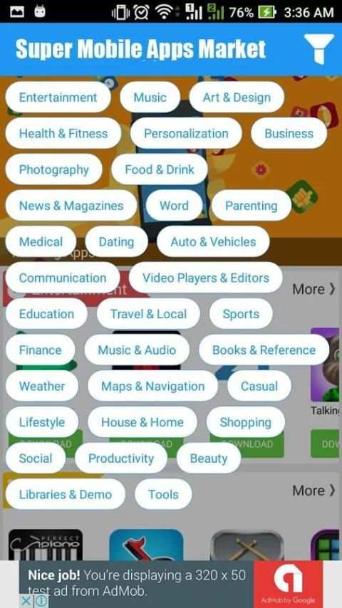 Super Mobile Apps Market स्क्रीनशॉट 2