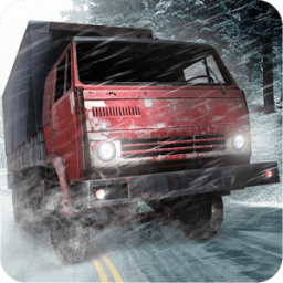 ikon Russian Car: Kamaz Driver