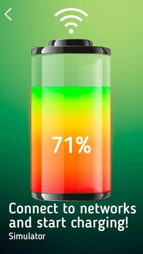WiFi Battery Charger Simulator screenshot 1