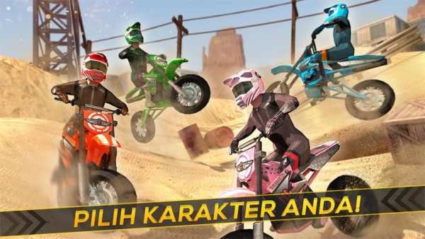 Motor Cross Balap Sepeda screenshot 1