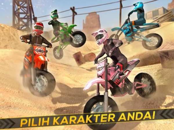 Motor Cross Balap Sepeda screenshot 4