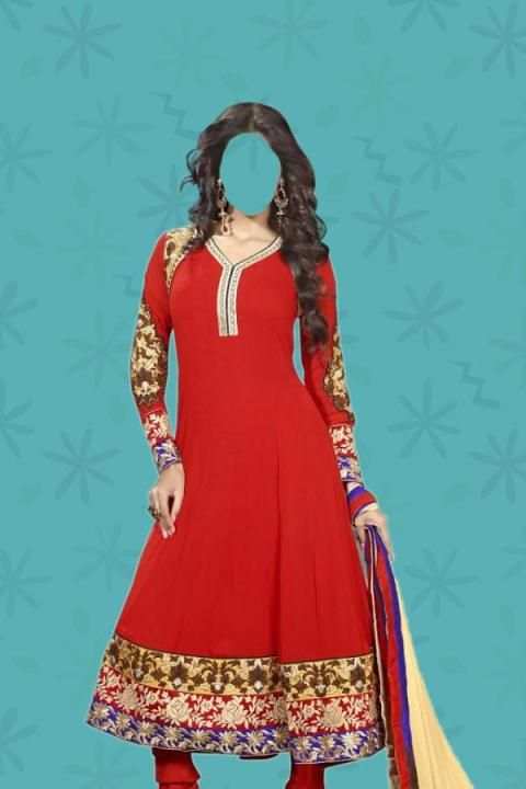 Salwar Kamiz Woman Photo Suit 2 تصوير الشاشة