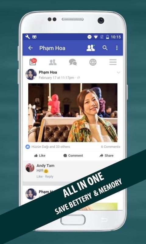 Fast for Facebook Lite скриншот 4