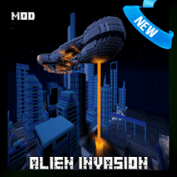 Alien Invasion Mod for MCPE आइकन