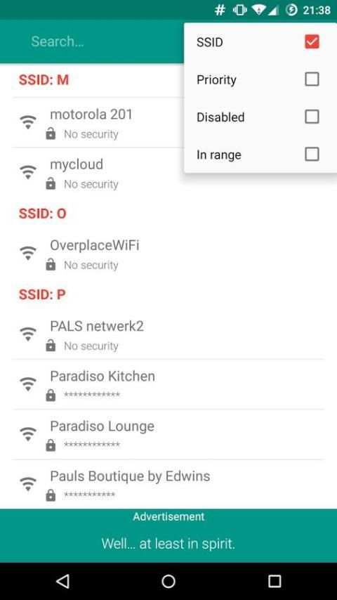 [Root] WiFi Password Recovery स्क्रीनशॉट 3