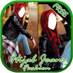 Hijab Jeans Girl Fashion Suit