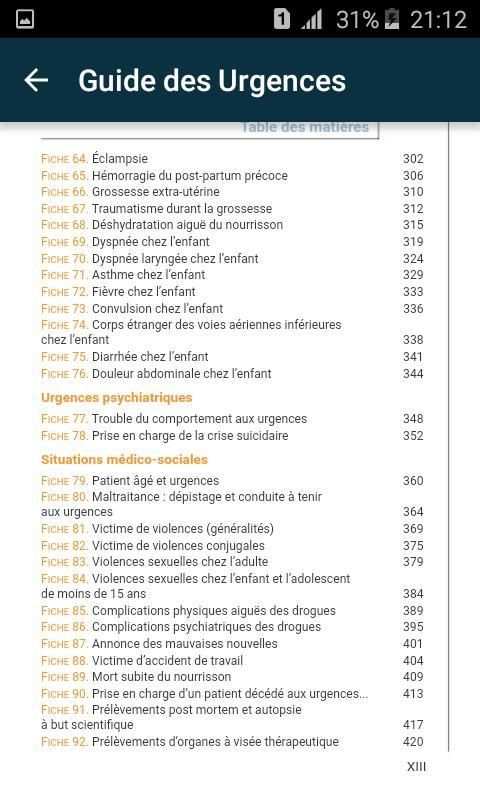 Guide des Urgences screenshot 5