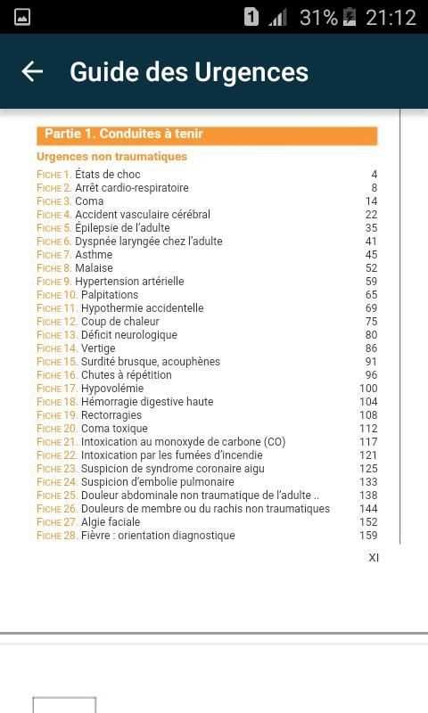 Guide des Urgences स्क्रीनशॉट 7