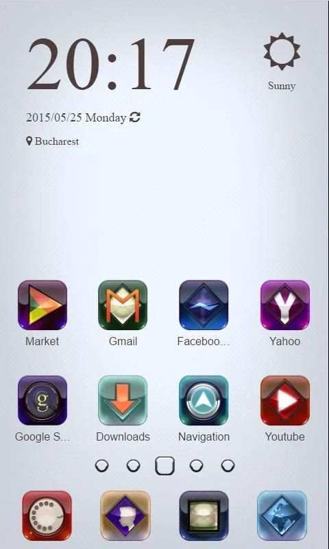 Color Shining ZERO Launcher screenshot 3