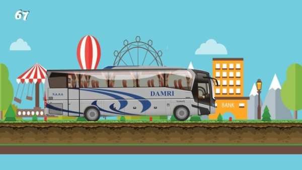 Balapan Bus DAMRI screenshot 3