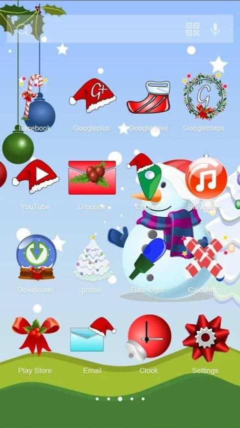 Merry Christmas Theme screenshot 1