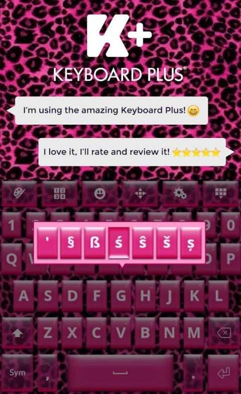 Animal Print Keyboard screenshot 5