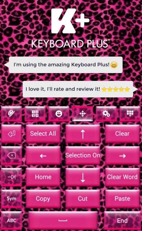 Animal Print Keyboard screenshot 3