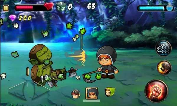 Heroes Clash 7 تصوير الشاشة