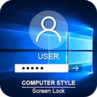 Computer Style Lock Screen 2020