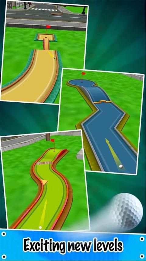 Mini Golf - Cartoon Edition 12 تصوير الشاشة