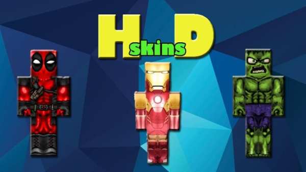 HD Skins for Minecraft PE screenshot 1